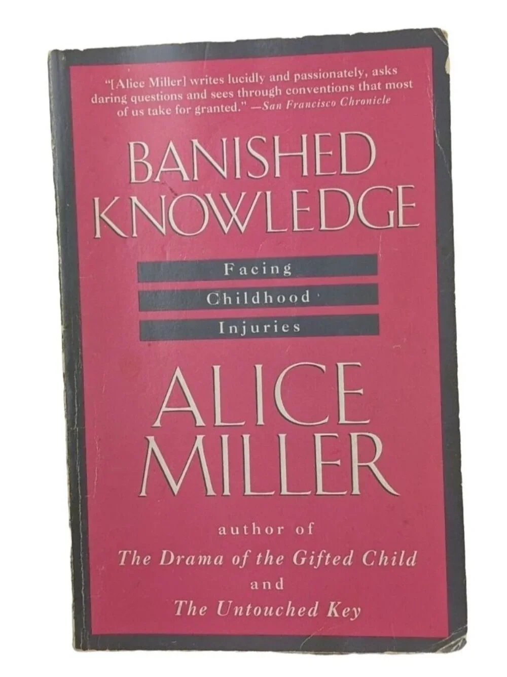 Banished Knowledge By Alice Miller Paperback Facing Childhood Injuries Anchor